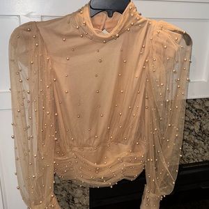 ASOS Jeweled Chiffon Shirt SOLD OUT Online‼️